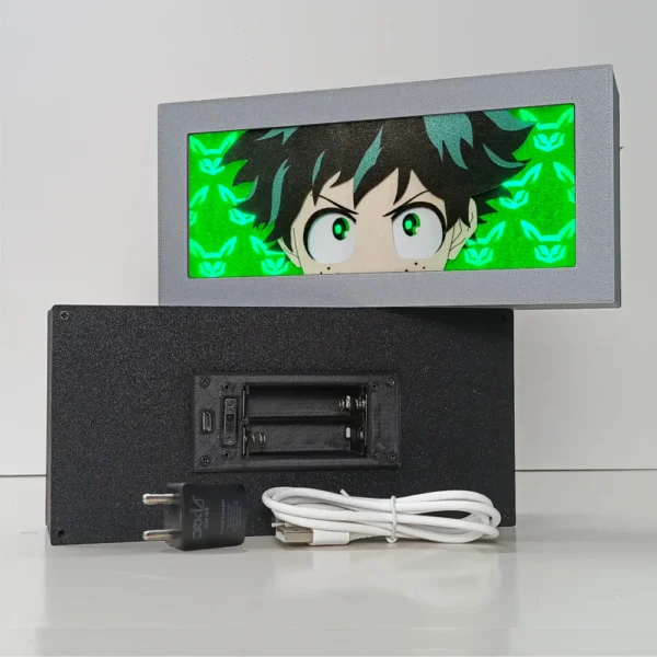 Midoriya 3D Anime Lightbox