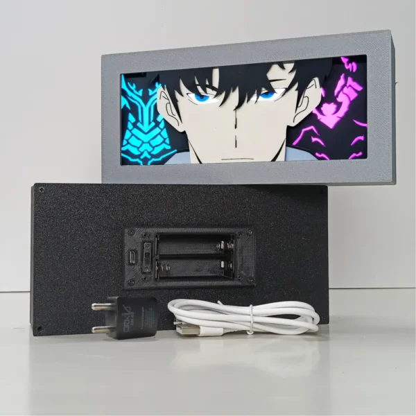 Sung jin Woo 3D Anime Lightbox