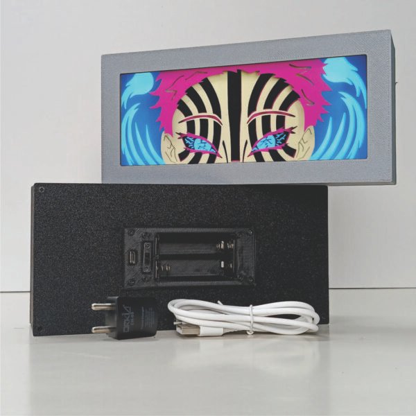 Lampu Tidur 3D Anime Akaza Jujutsu Kaisen - Genko Lightbox